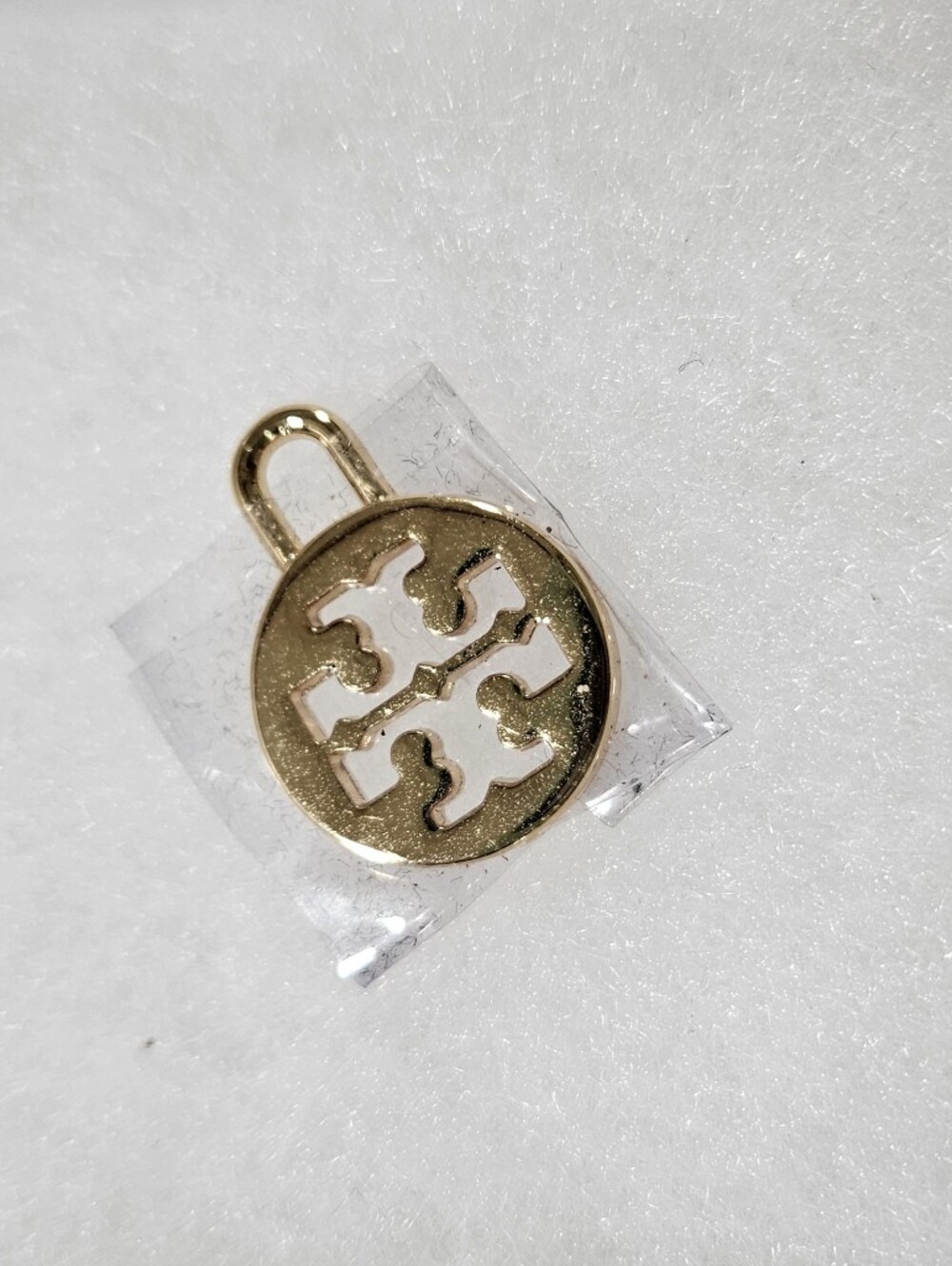 Tory Burch Logo Padlock Charm